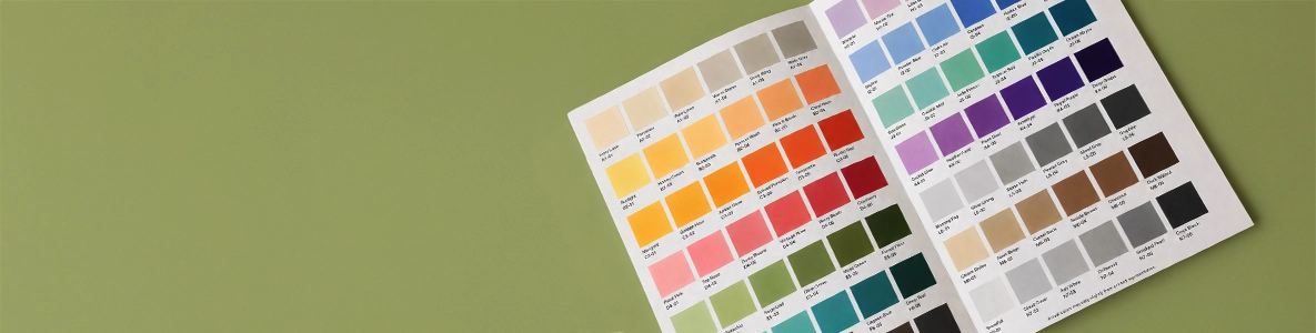 Sharp Coating powder coating shade card — download our full catalogue